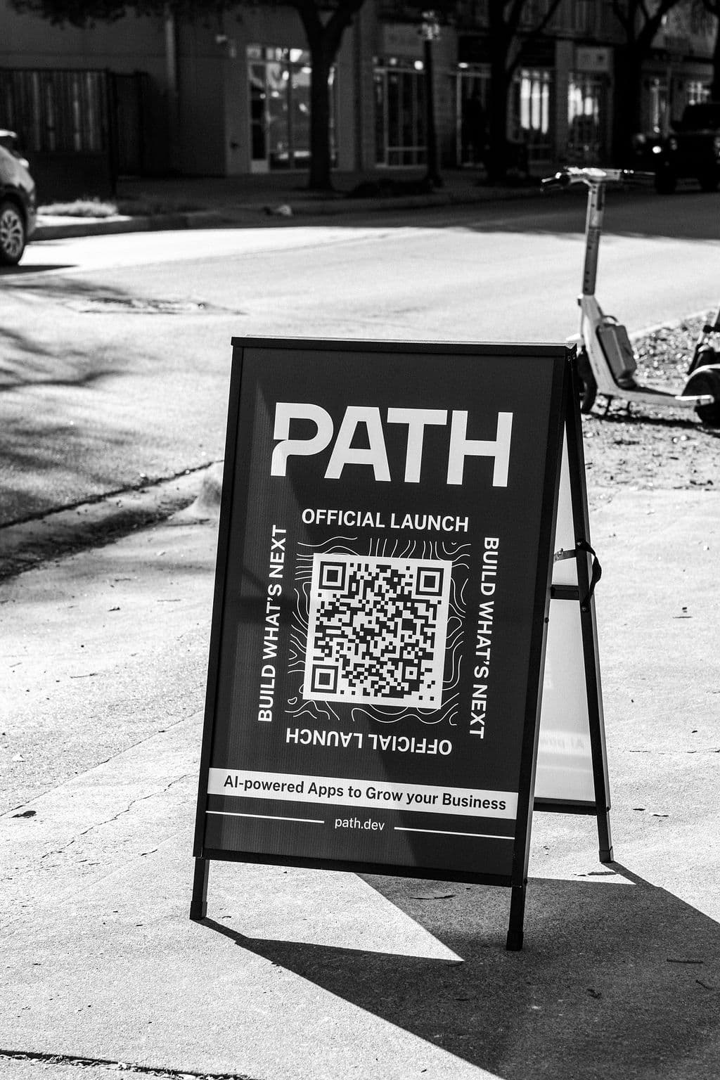 Path team at launch event