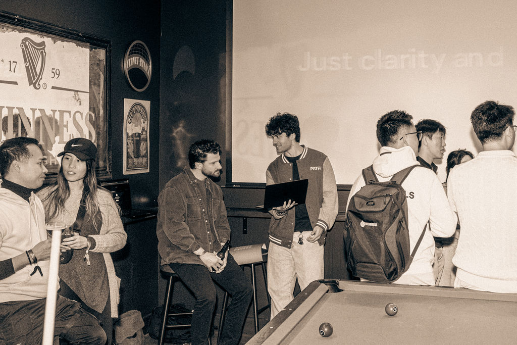 Path team presenting at launch