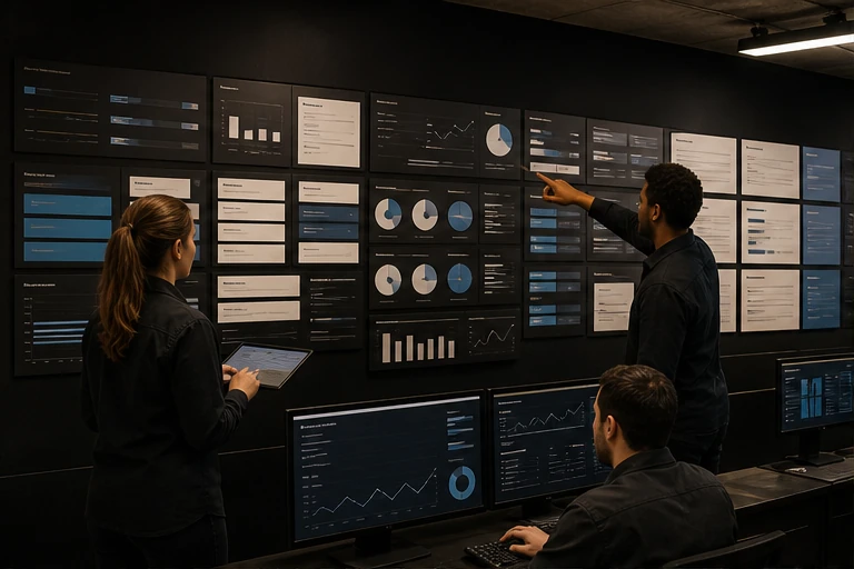 Dashboards operations workflow